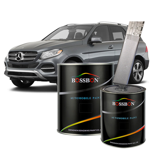 Merceds finished paint 744 1K Brillantsilber