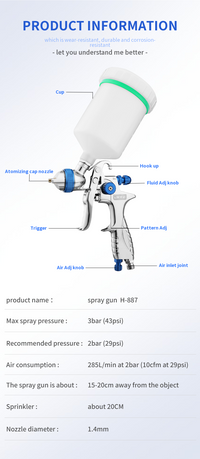 887 Spray  Gun