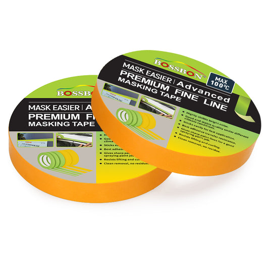 Masking Tape Green Yellow Color 40M